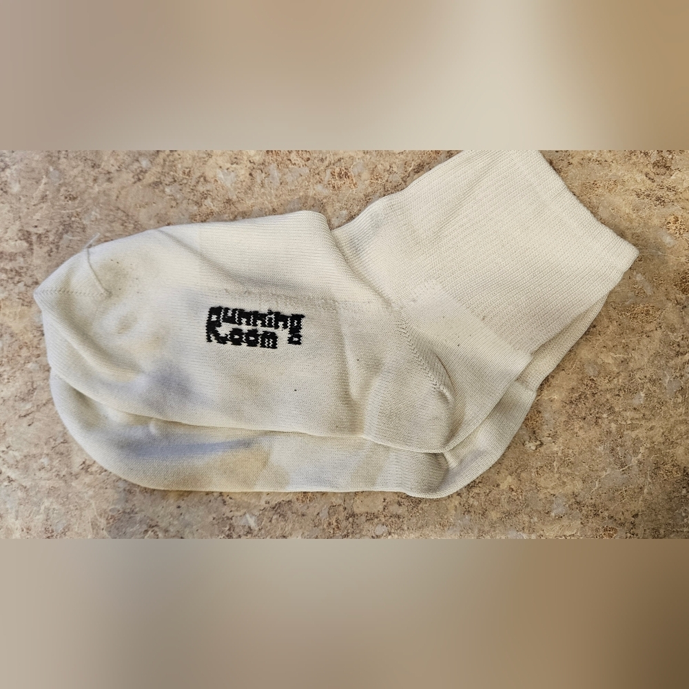 Wigwam Ironman Triathlete Ultra-lite F6092 Running Crew Socks MD White Vintage